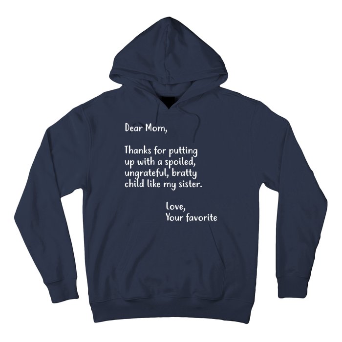 Funny Gift For Mothers Dear Mom (Sister) Hoodie