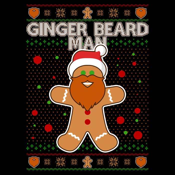 Funny Ginger Beard Man Ugly Christmas Sweater Sweatshirt