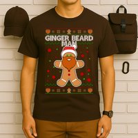 Funny Ginger Beard Man Ugly Christmas Sweater T-Shirt
