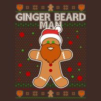 Funny Ginger Beard Man Ugly Christmas Sweater T-Shirt