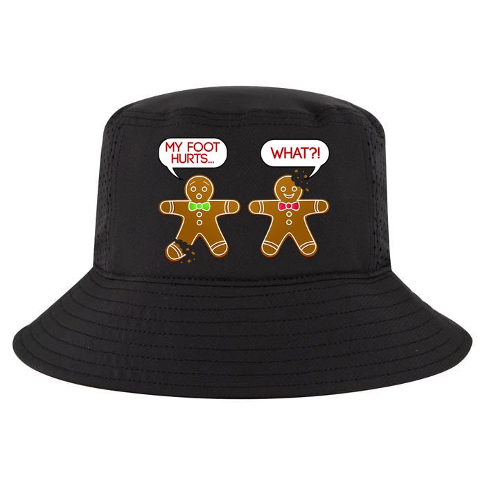 Funny Gingerbread Christmas Cool Comfort Performance Bucket Hat