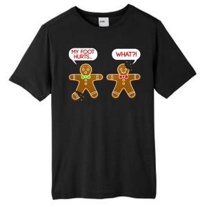 Funny Gingerbread Christmas Tall Fusion ChromaSoft Performance T-Shirt