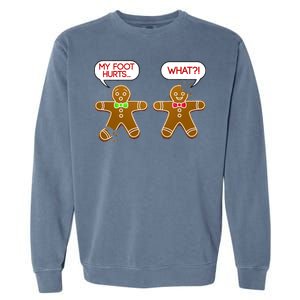 Funny Gingerbread Christmas Garment-Dyed Sweatshirt