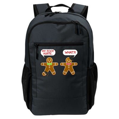 Funny Gingerbread Christmas Daily Commute Backpack