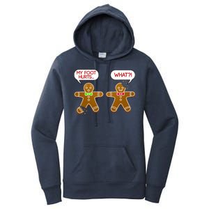 Funny Gingerbread Christmas Women's Pullover Hoodie