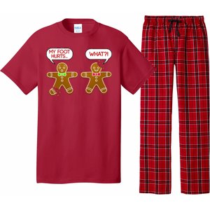 Funny Gingerbread Christmas Pajama Set