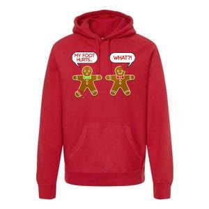 Funny Gingerbread Christmas Premium Hoodie