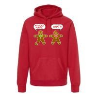 Funny Gingerbread Christmas Premium Hoodie