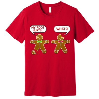Funny Gingerbread Christmas Premium T-Shirt