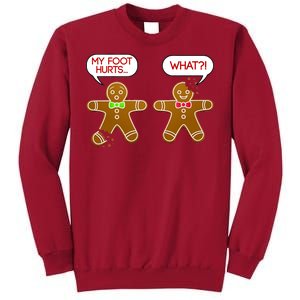 Funny Gingerbread Christmas Tall Sweatshirt