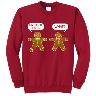 Funny Gingerbread Christmas Tall Sweatshirt