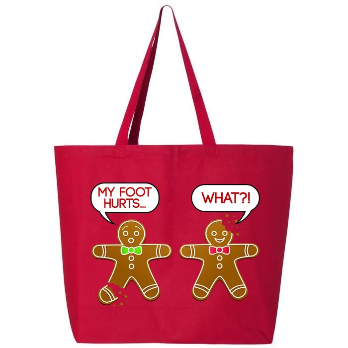 Funny Gingerbread Christmas 25L Jumbo Tote