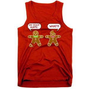 Funny Gingerbread Christmas Tank Top