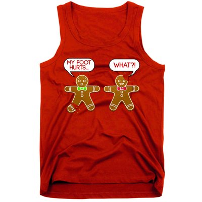Funny Gingerbread Christmas Tank Top