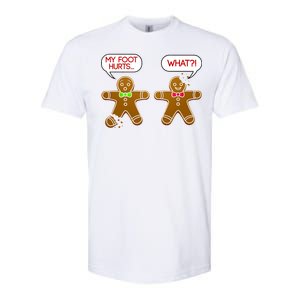 Funny Gingerbread Christmas Softstyle CVC T-Shirt