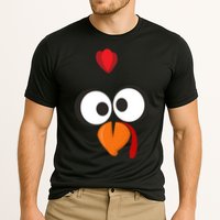 Funny Gobble Turkey Face Performance Shirt