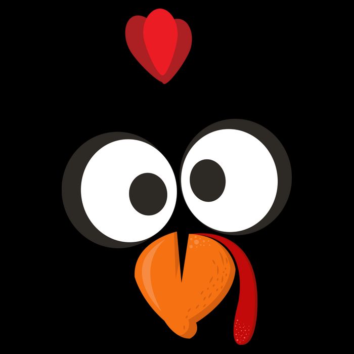 Funny Gobble Turkey Face Performance Shirt