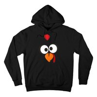 Funny Gobble Turkey Face Hoodie