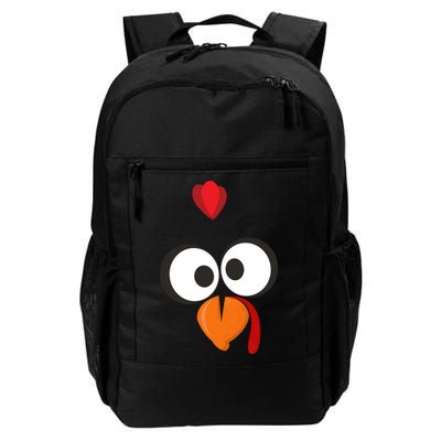 Funny Gobble Turkey Face Daily Commute Backpack