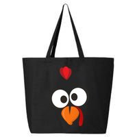 Funny Gobble Turkey Face 25L Jumbo Tote