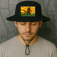 Funny Godzilla I'll Tread Wherever I Want Meme Legacy Cool Fit Booney Bucket Hat