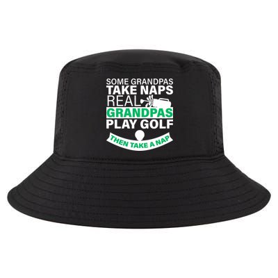 Funny Golf Grandpa Cool Comfort Performance Bucket Hat