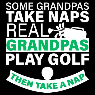 Funny Golf Grandpa T-Shirt