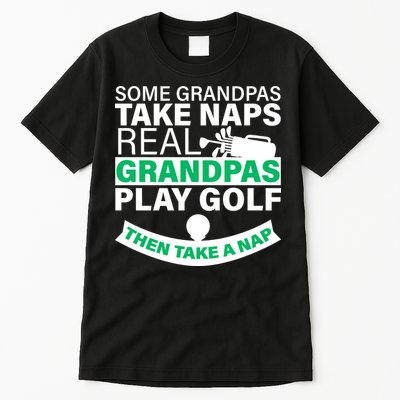Funny Golf Grandpa Tall T-Shirt