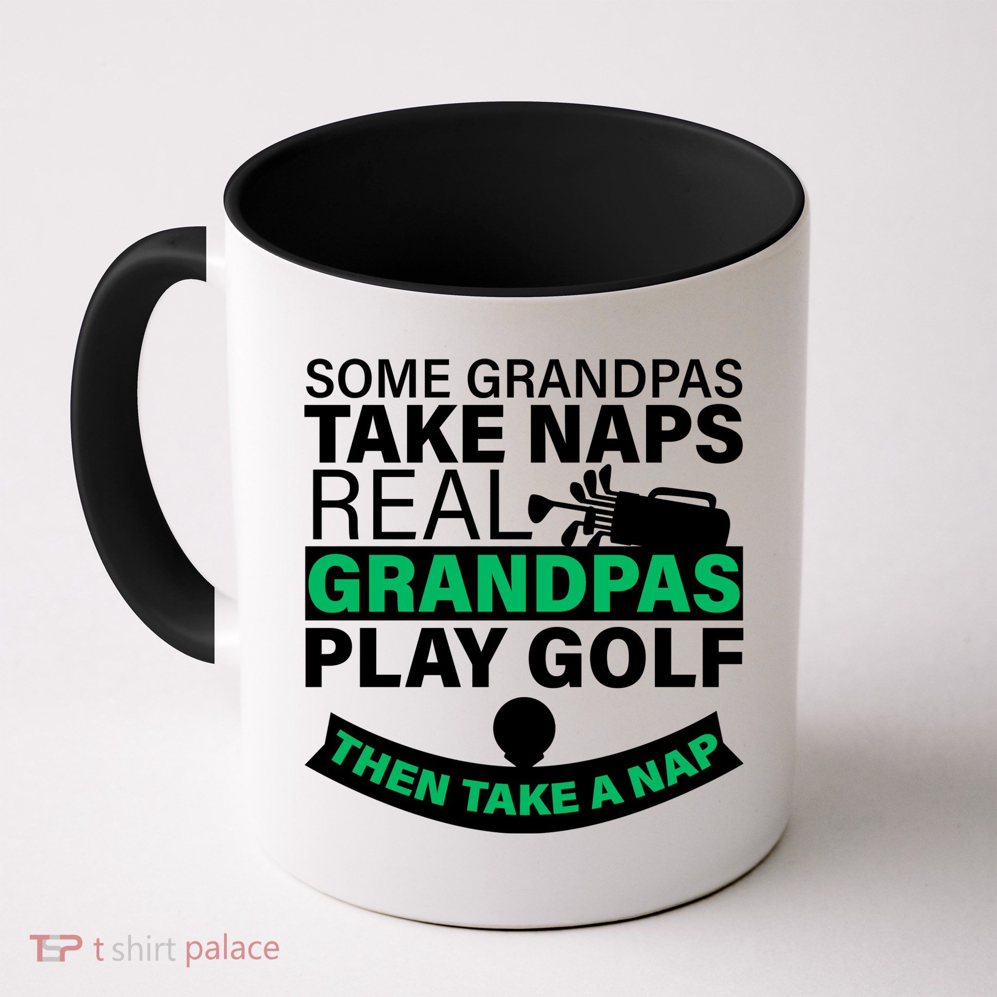 Funny Golf Grandpa Coffee Mug