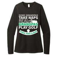 Funny Golf Grandpa Womens CVC Long Sleeve Shirt