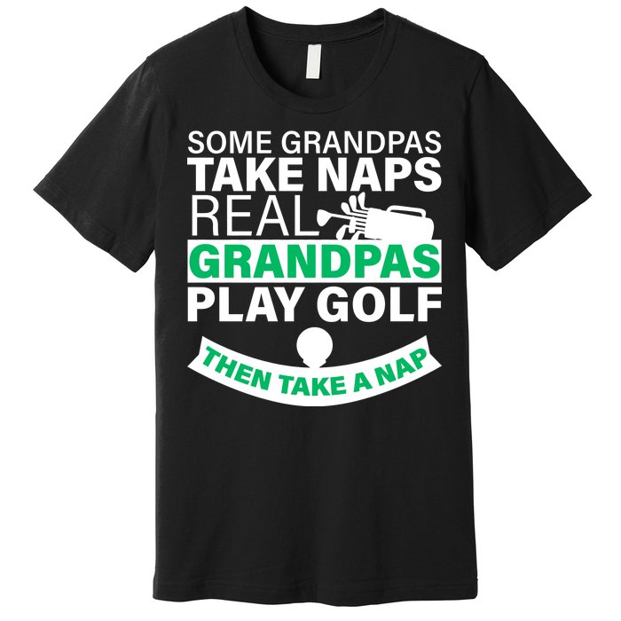 Funny Golf Grandpa Premium T-Shirt