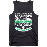 Funny Golf Grandpa Tank Top