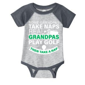 Funny Golf Grandpa Infant Baby Jersey Bodysuit