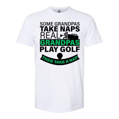 Funny Golf Grandpa Softstyle® CVC T-Shirt