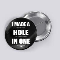 Funny Golf Hole In One Button