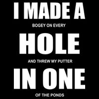 Funny Golf Hole In One Premium T-Shirt