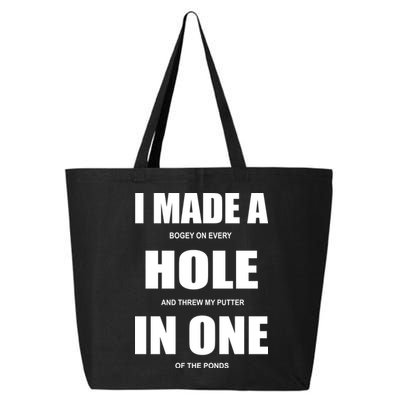 Funny Golf Hole In One 25L Jumbo Tote