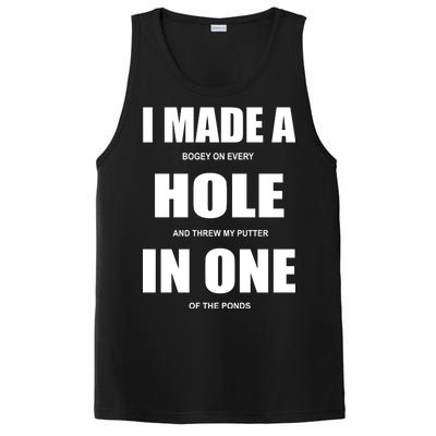 Funny Golf Hole In One PosiCharge Competitor Tank