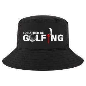 Funny Golfers Design Rather Be Golfing Cool Comfort Performance Bucket Hat