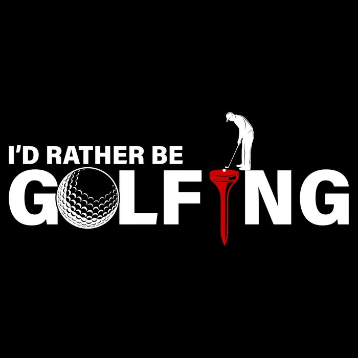 Funny Golfers Design Rather Be Golfing 16 in Basic Backpack