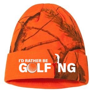 Funny Golfers Design Rather Be Golfing Kati Licensed 12" Camo Beanie