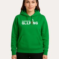 Funny Golfers Design Rather Be Golfing Hoodie