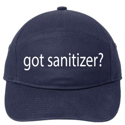 Funny Got Sanitizer? 7-Panel Snapback Hat