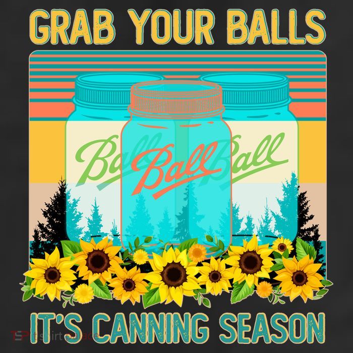 Funny Grab Your Balls It's Canning Season Adult Drive Performance Visor