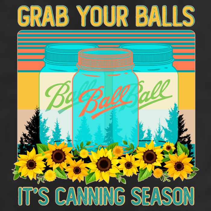 Funny Grab Your Balls It's Canning Season 11oz C Handle Ceramic Mug