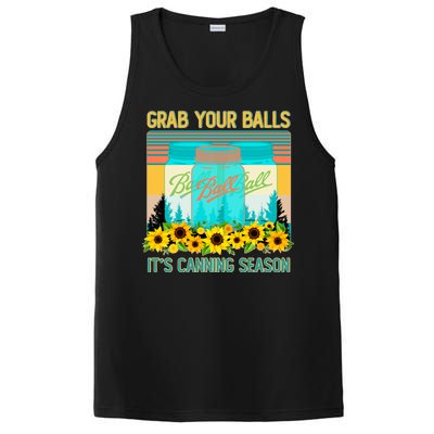 Funny Grab Your Balls It's Canning Season PosiCharge Competitor Tank