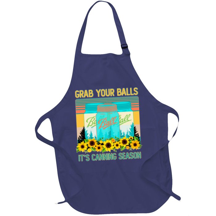Funny Grab Your Balls It's Canning Season Apron