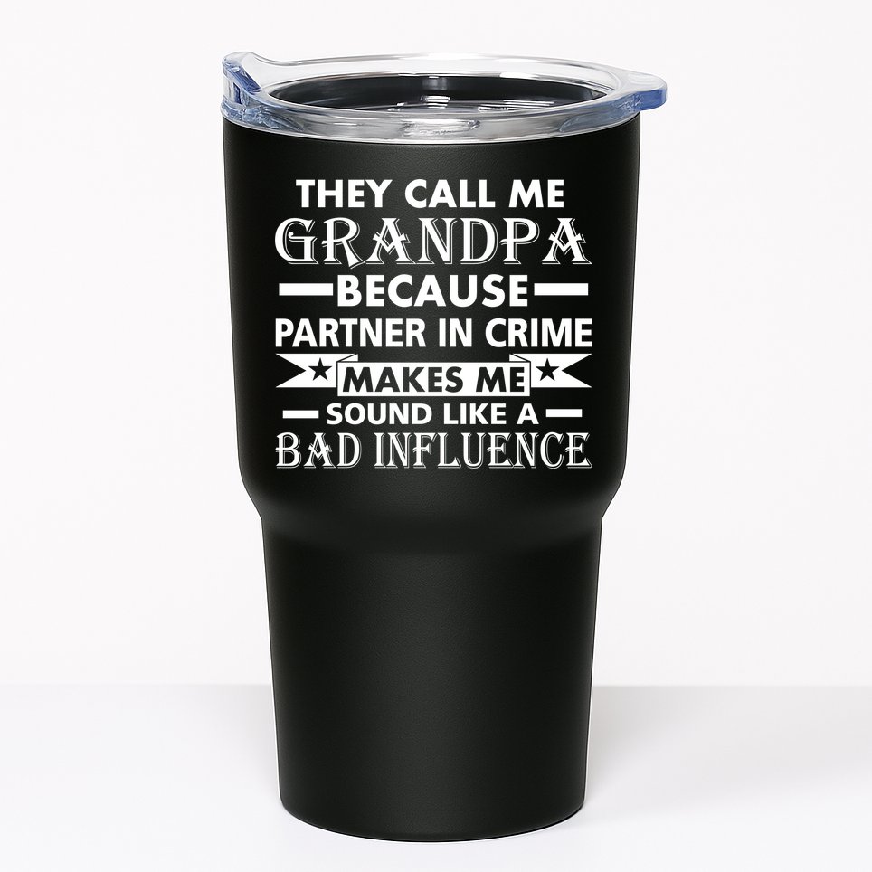 Funny Grandpa Grandfather Tumbler
