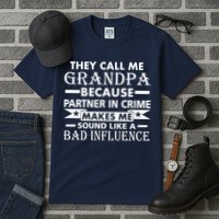 Funny Grandpa Grandfather Tall T-Shirt