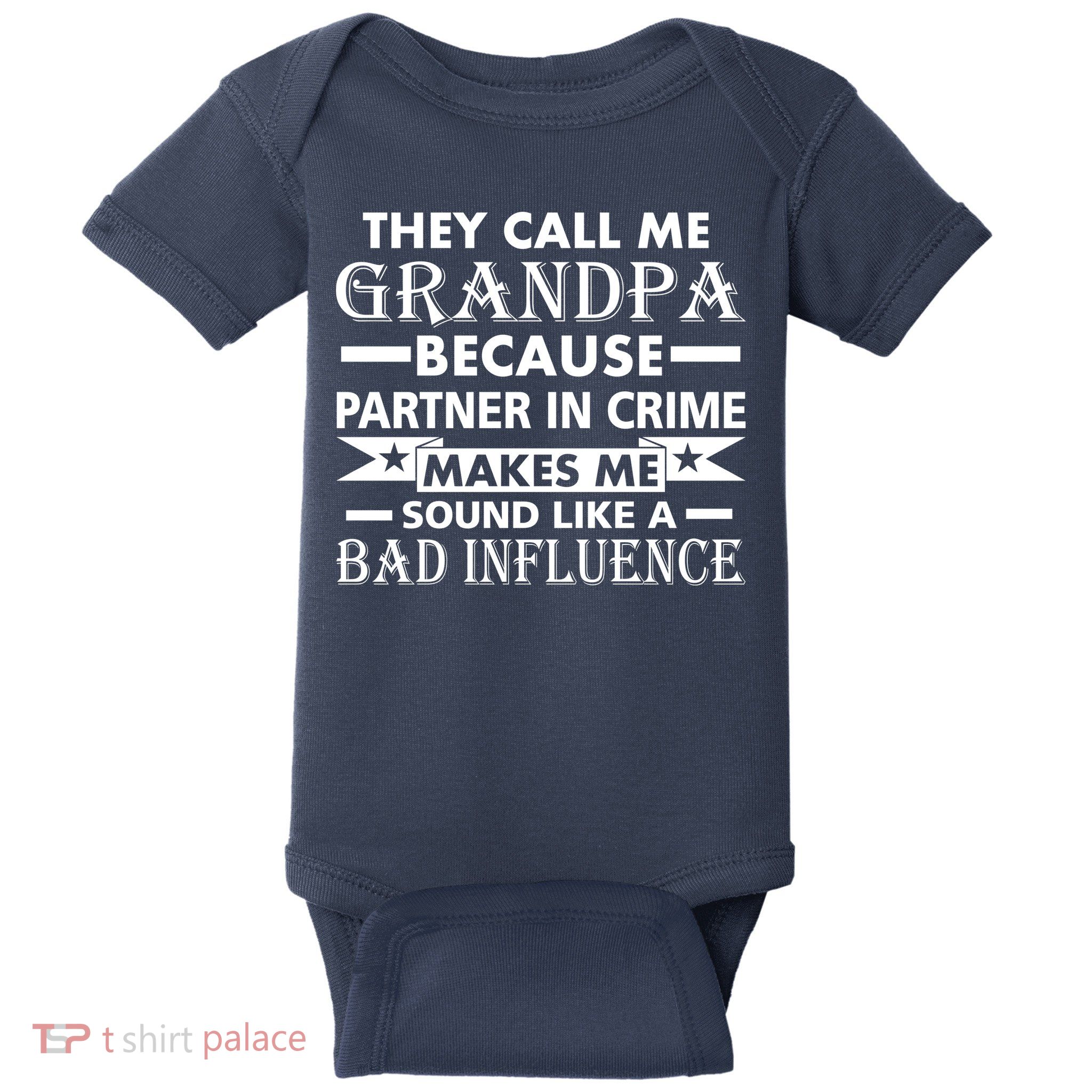 Funny Grandpa Grandfather Baby Bodysuit